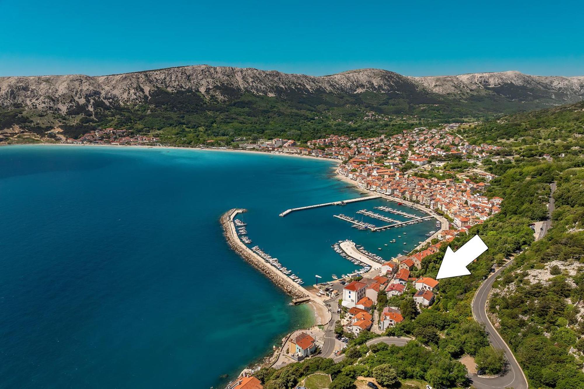 Apartment Mario With Terrace And Sea View Baska  Exterior photo